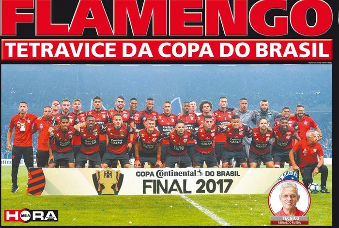 FLAMENGO SE TORNA O TIME COM MAIOR NUMERO DE VICES NA HISTÓRIA DA COPA BRASIL!!!