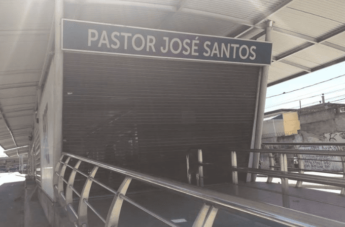 Vandalismo fecha mais uma estação do BRT