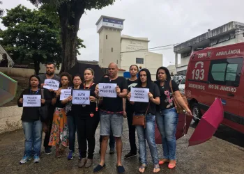 COBERTURA DA MANIFESTAÇÃO NO ROCHA FARIA
