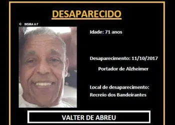 OBRIGADO A TODOS!!! DESAPARECIDO FOI ENCONTRADO!!!