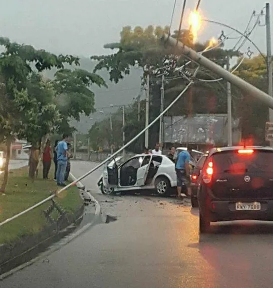 ACIDENTE EM CAMPO GRANDE!!! CUIDADO REDOBRADO!!