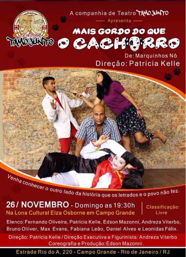 HOJE! COMÉDIA NA LONA CULTURAL DE CG