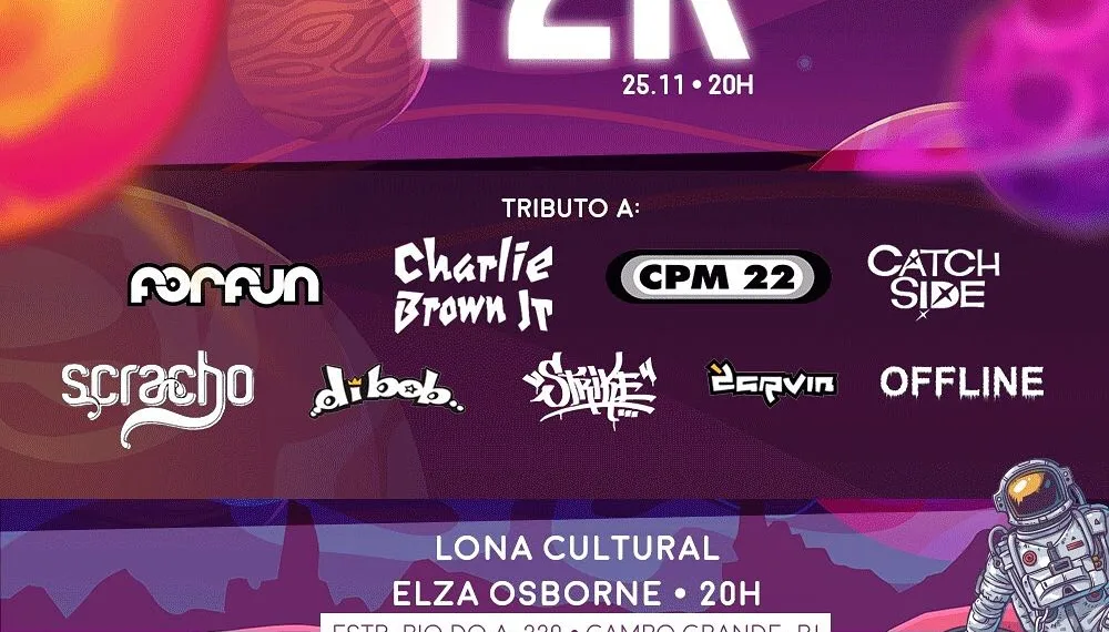 HOJE! TRIBUTO T2K – A FESTA MAIS NOSTÁLGICA DO RIO