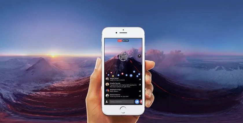 Fotos em 360º no Facebook; saiba mais.