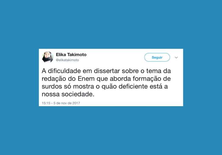 O tema da redação do Enem, claro, rendeu muita polêmica e memes