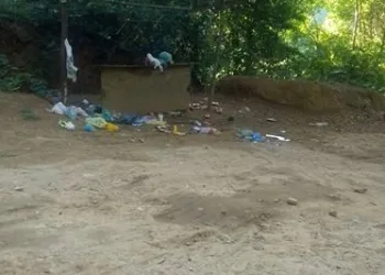 DENÚNCIA! POLUIÇÃO NA CACHOEIRA DO SERRINHA