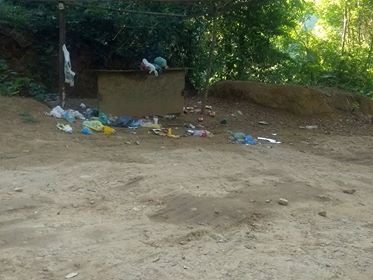 DENÚNCIA! POLUIÇÃO NA CACHOEIRA DO SERRINHA