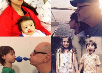 Ator emociona seguidores ao falar de deficiência do neto