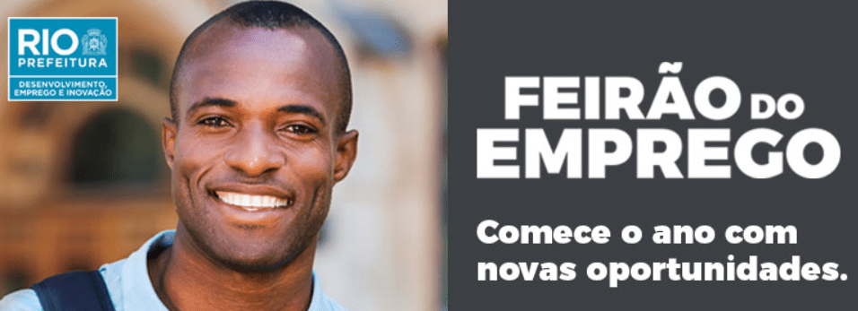 AMANHÃ! Feirão do Emprego.