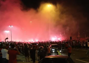 Conmebol pode excluir Flamengo da Libertadores por causa da confusão no Maracanã