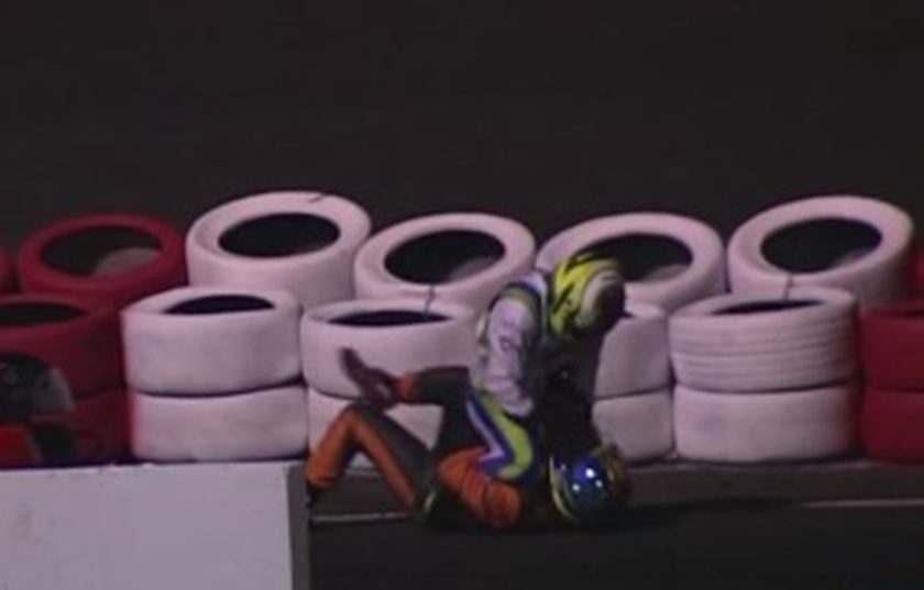 Pilotos caem na porrada durante as 500 Milhas de Kart em São Paulo