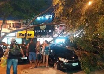 [FOTOS] VENTANIA E CHUVA EM CAMPO GRANDE