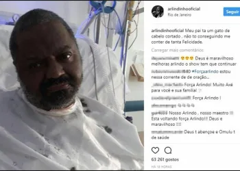 ARLINDO CRUZ TEM FOTO DIVULGADA EM REDE SOCIAL!!!