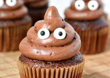 “Cupcake de cocô” vira febre nas festas infantis. Aprenda a fazer
