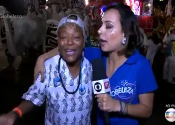 Filha de Martinho da Vila corrige repórter ao vivo: “Meu pai, né?”