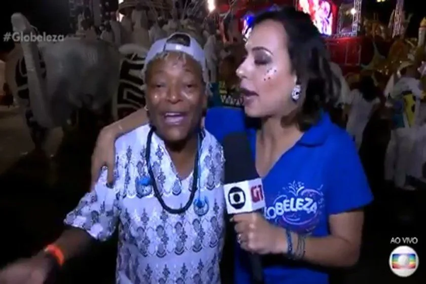 Filha de Martinho da Vila corrige repórter ao vivo: “Meu pai, né?”