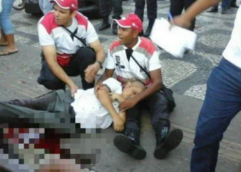 TIROTEIO NO CENTRO DO RIO!!! UM HOMEM MORREU