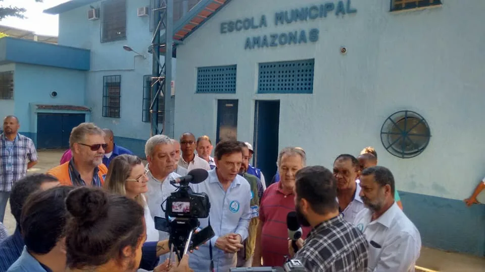 O PREFEITO MARCELO CRIVELLA ESTEVE VISITANDO CAMPO GRANDE HOJE (FOTOS)