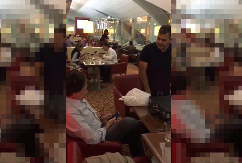 NEM FORA DO PAIS ELES TEM PAZ!!! DOIS SENADORES PASSAM VERGONHA EM DUBAI!! (VIDEO)