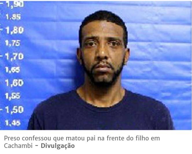 POLICIA PRENDE BANDIDO QUE MATOU O PAI NA FRENTE DO FILHO NO RJ
