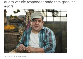 Greve, gasolina e desabastecimento geram memes hilários na web