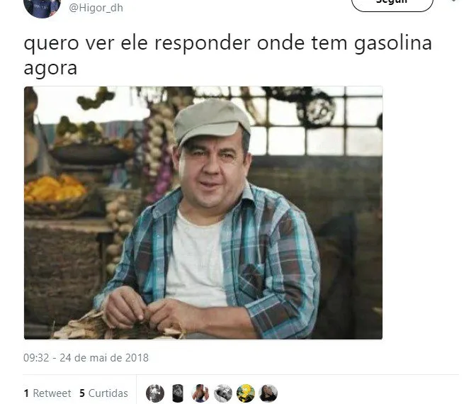 Greve, gasolina e desabastecimento geram memes hilários na web