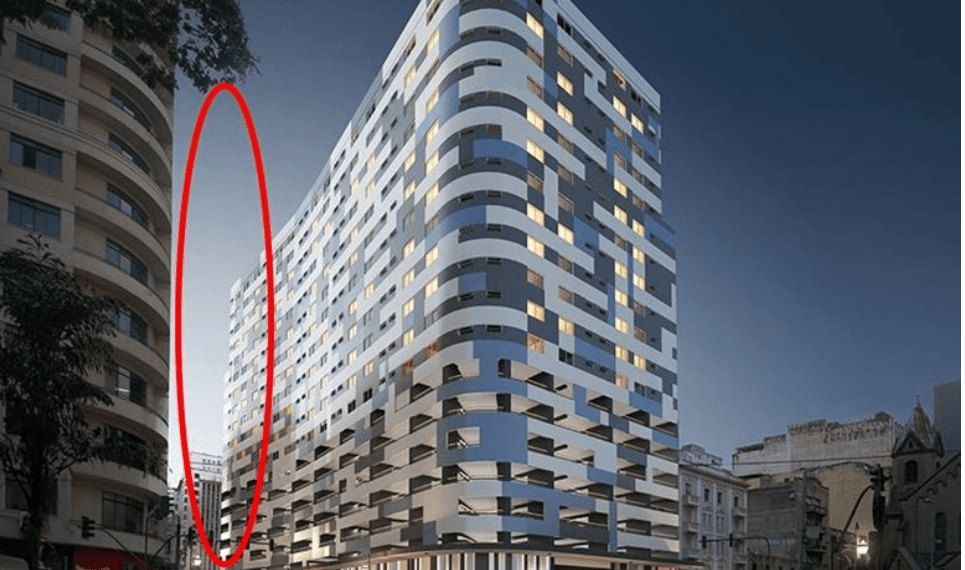 Em anúncio, lançamento imobiliário já ‘eliminava’ prédio ocupado que desabou