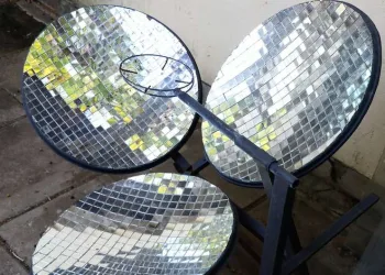 Pesquisadores brasileiros fabricam fogão solar para substituir botijão de gás