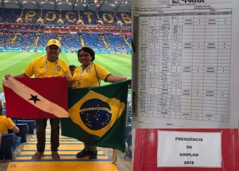 Funcionária pública vai para Rússia e deixa ponto assinado até o final do mês