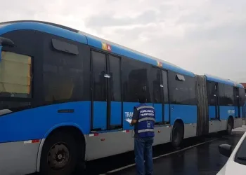 SMTR LACRA CINCO ÔNIBUS ARTICULADOS DO BRT EM TERMINAL NA ZONA OESTE!!