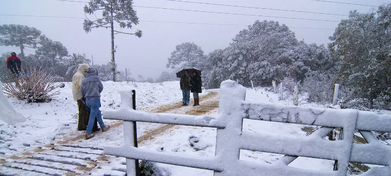 Uma anomalia climática pode fazer a temperatura do Brasil chegar em até -17ºC