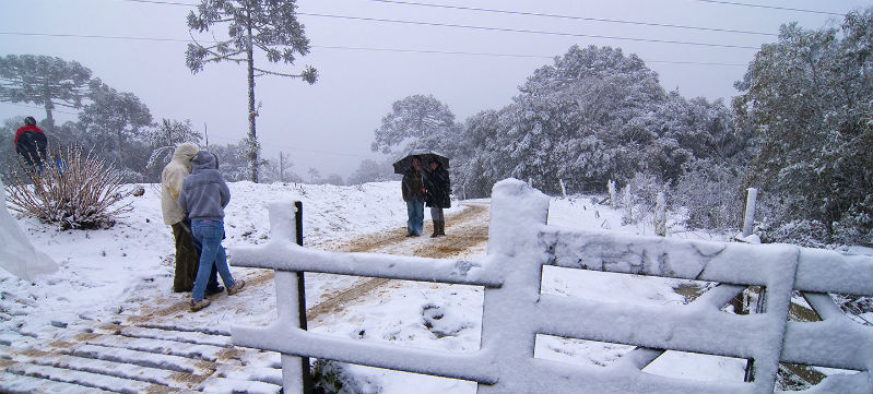 Uma anomalia climática pode fazer a temperatura do Brasil chegar em até -17ºC