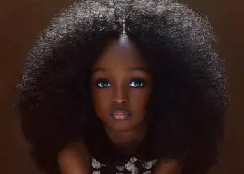 Nigeriana de 5 anos é considerada a “garota mais bonita do mundo”