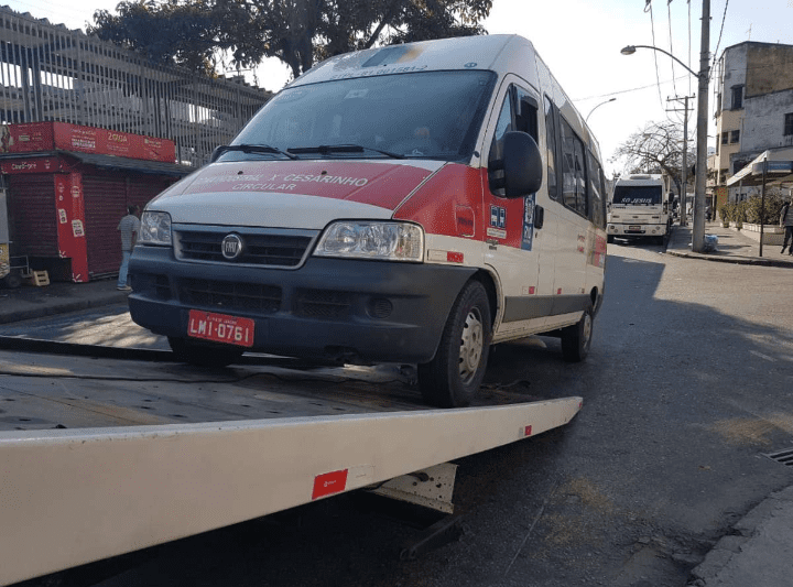 Vans são Apreendidas em Campo Grande