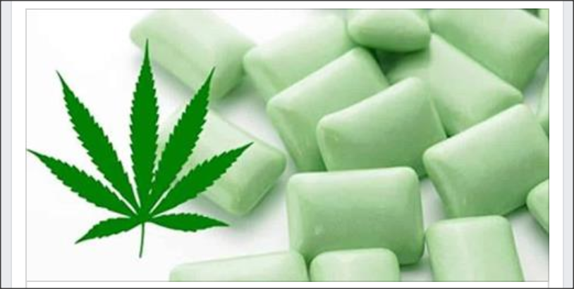 Goma de mascar de maconha para aliviar a dor da fibromialgia