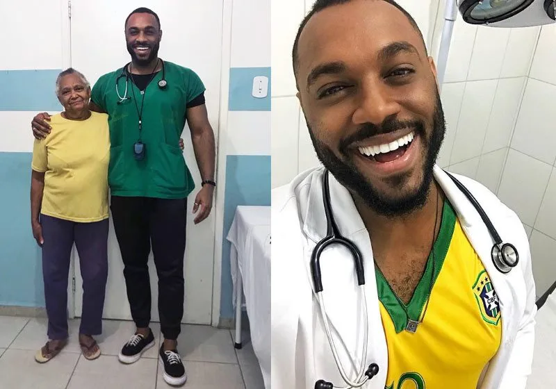 Consultada por médico negro pela 1ª vez, idosa se supreende e viraliza
