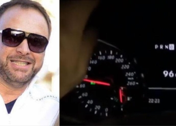Réu por estelionatos, recém-nomeado vice do Detran se filmou a 96 km/h
