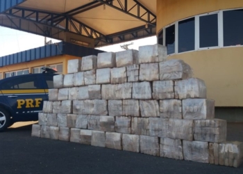 Polícia Rodoviária Federal aprende mais de 1 mil quilos de maconha