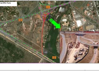 Pista de acesso ao Lago Norte será bloqueada na quarta e na sexta-feira