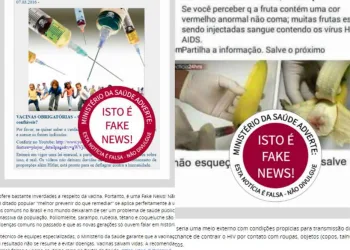 Ministério da Saúde identifica 185 focos de fake news e reforça campanhas