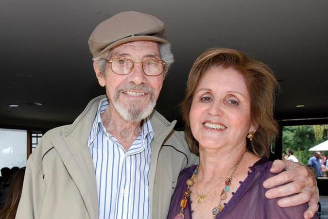 Edson Porto, ao lado da esposa, Marilda, em 2012(foto: Arquivo pessoal)