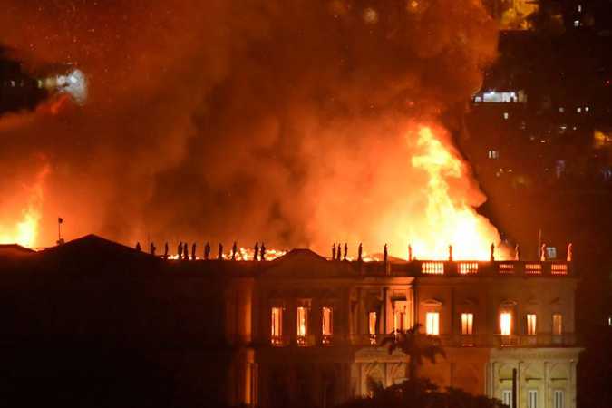 A decisăo é uma resposta ao incêndio no Museu do Rio, que acabou com grande parte do acervo local(foto: Marcello Dias/Futura Press/Estadăo Conteúdo)