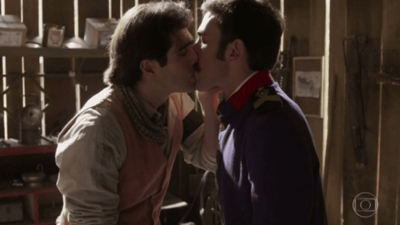 ‘Orgulho e Paixão’ exibe primeiro beijo gay em novela das 18h