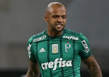 Polêmica: jogador do Palmeiras, Felipe Melo dedica gol a Bolsonaro