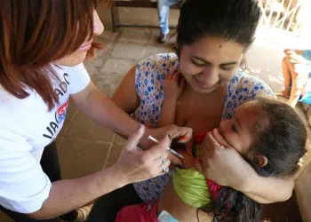 Contra pólio e sarampo: Campanha de vacinação é prorrogada até 14 de setembro