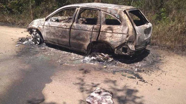 Carro de PM sequestrado é localizado na Zona Oeste do Rio. Militar está desaparecido