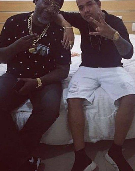 FILHO MAIS VELHO PRESTA HOMENAGEM A MR CATRA: ‘LUTADOR’