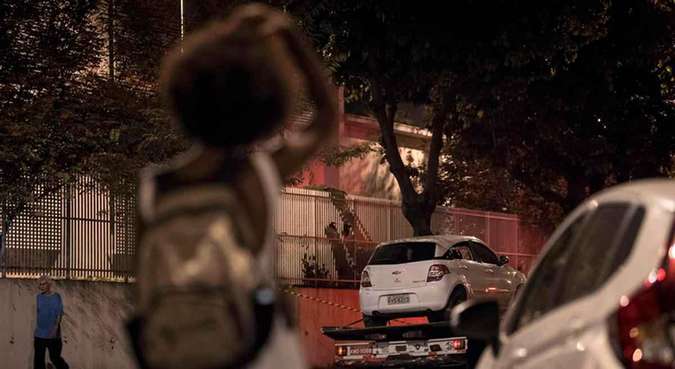 A vereadora do Rio de Janeiro Marielle Franco, do PSOL, foi morta a tiros na noite de quarta-feira (14/3), dentro do carro em que seguia para casaMauro Pimentel/AFP