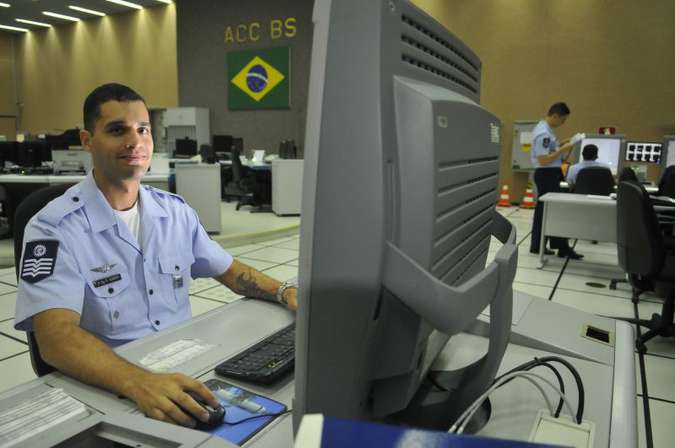 Raphael Almeida: responsabilidade pela área com maior número de voos(foto: Minervino Junior/CB/D.A Press)