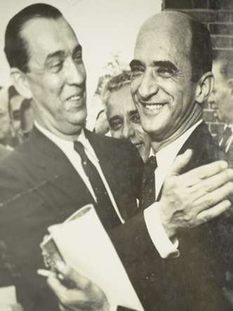 JK e Affonso: amizade desde a infância em Minas Gerais(foto: Arquivo pessoal )